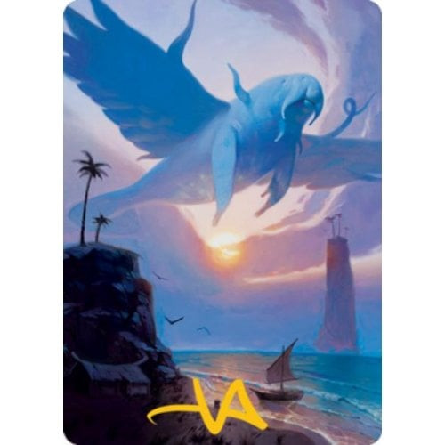 Modern Horizons 2 Art Card: Aeromoeba (Gold Signature)